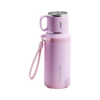 Термос Merlion з чашкою та ситечком 0,6 л, фіолетовий (TermTea-600Purple)