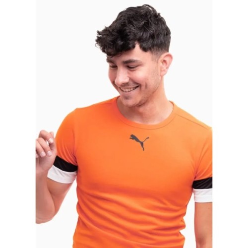 Футболка Puma teamRISE Jersey 704932-08 помаранчевий XXL (4063699213119)