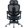 Офісне крісло Sihoo C300 PRO V2, Black, з підставкою для ног (C300-PRO-V2-B101-JT)