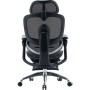 Офісне крісло Sihoo C300 PRO V2, Black, з підставкою для ног (C300-PRO-V2-B101-JT)