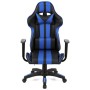 Крісло ігрове Аклас Стрік Light ANF Синій (PU-чорний/cиній) (00160342)