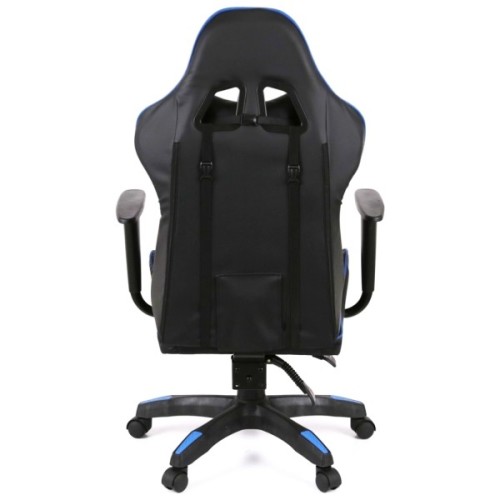 Крісло ігрове Аклас Стрік Light ANF Синій (PU-чорний/cиній) (00160342)