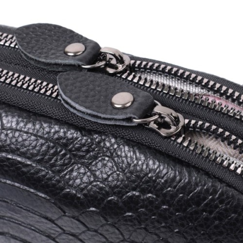 Сумка Vintage З натуральної шкіри Чорна (22799)