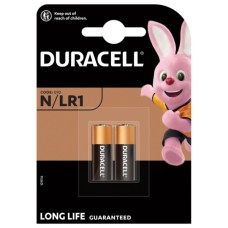 Батарейка Duracell N 1.5V лужна, LR1/E90/4001/AM5/MN9100 2 шт. в упаковці (5007465)