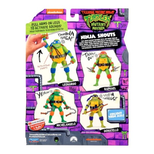 Фігурка TMNT Мovie III – Мікеланджело (звук) (83353)