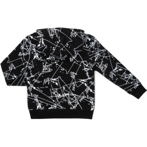 Кофта дитяча Breeze худі (19185-128B-black)