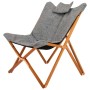 Крісло складане Bo-Camp Bloomsbury L Grey (1200370)