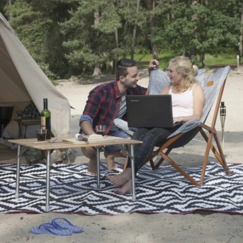 Крісло складане Bo-Camp Bloomsbury L Grey (1200370)