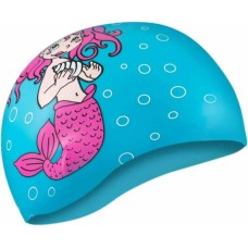 Шапка для плавання Aqua Speed Kiddie 142-Mermaid 1784 блакитний Діт OSFM (5908217617842)