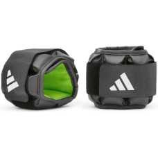 Обважнювач Adidas Performance Ankle ADWT-12630 для гомілки/п'ястка Чорний/Зелений 0,5 кг (885652021685)