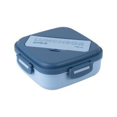 Ланч-бокс дитячий Kite з розділювачем 1100 мл, блакитний (K23-186-2)