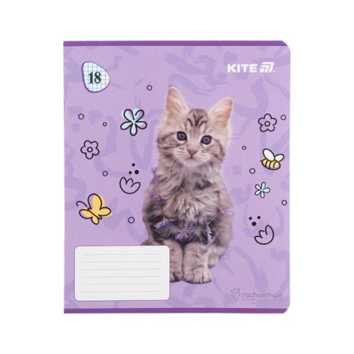 Зошит Kite Rachael Hale, 18 аркушів, клітинка (R25-236)