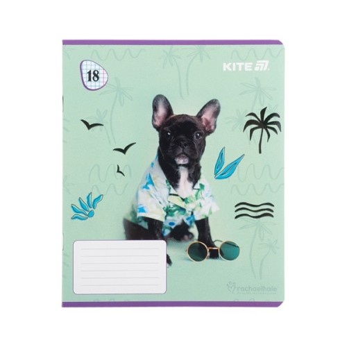 Зошит Kite Rachael Hale, 18 аркушів, клітинка (R25-236)