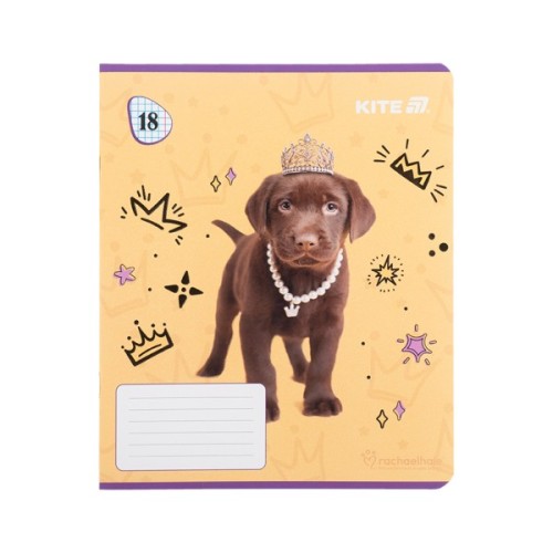 Зошит Kite Rachael Hale, 18 аркушів, клітинка (R25-236)