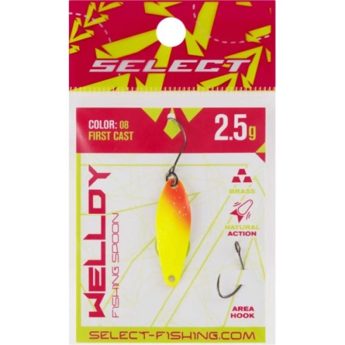 Блешня Select Welldy 2.5g 31mm 08 First Cast (1870.81.05)