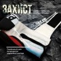 Боксерські рукавички PowerPlay 3086 Matt Challenger Чорно-Білі 12 унцій (PP_3086_12oz_Bl/White)