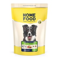 Сухий корм для собак Home Food ADULT MEDIUM/MAXI For active adult and junior dogs з ягням та рисом 1.6 кг (4820235020446)