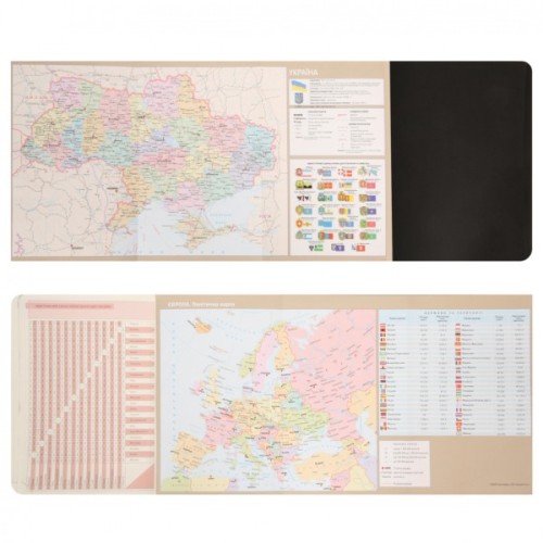 Тижневик Leo planner А5 датований 2026 "Voyage", м‘який, графітовий, 368 сторінок (252695)