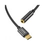 Перехідник USB-C M to 3.5mm F 0.1m black Baseus (CATL54-01)
