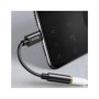 Перехідник USB-C M to 3.5mm F 0.1m black Baseus (CATL54-01)