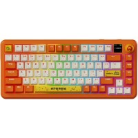 Клавіатура Ajazz AK820 MAX Avocado Switch Orange USB/Wireless/Bluetooth RGB UA Orange (AK820MAX-AS-OW)