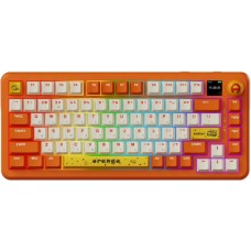 Клавіатура Ajazz AK820 MAX Avocado Switch Orange USB/Wireless/Bluetooth RGB UA Orange (AK820MAX-AS-OW)