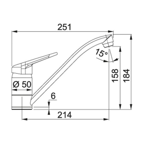 Змішувач Franke Novara-Plus (115.0470.655)