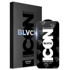 Скло захисне Armorstandart Supreme Black Icon 2.5D Apple iPhone 16e Black (ARM84134)