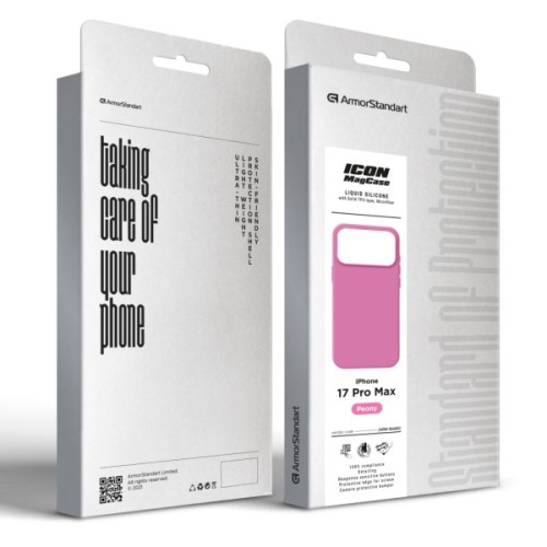 Чохол до мобільного телефона Armorstandart ICON2 MagCase Apple iPhone 17 Pro Max Peony (ARM86680)