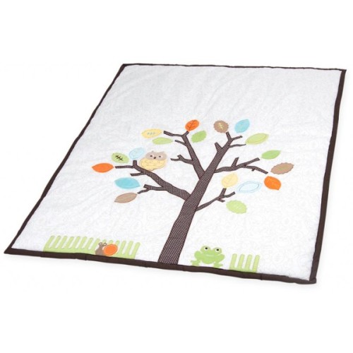 Дитячий постільний набір Luvena Fortuna з малюнком пташки (33004NEW)