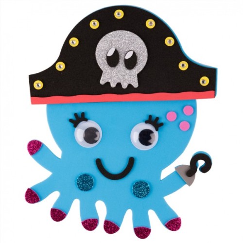 Набір для творчості 1 вересня Восьминіг Аплікація з фоамірану ЕВА (954554)