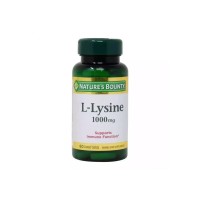 Амінокислота Nature's Bounty L-Лізін, 1000 мг, L-Lysine, 60 каплет (NRT06011)