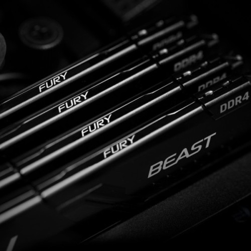Модуль пам'яті для комп'ютера DDR4 16GB 3600 MHz Fury Beast Black Kingston Fury (ex.HyperX) (KF436C18BB/16)