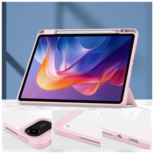 Чохол до планшета BeCover Soft Edge TPU Xiaomi Redmi Pad 2 11.0" Pink (713662)