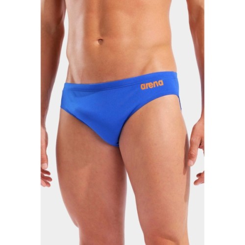 Плавки Arena Team Swim Briefs Solid 004773-803 синій, помаранчевий 95 (3468337731399)