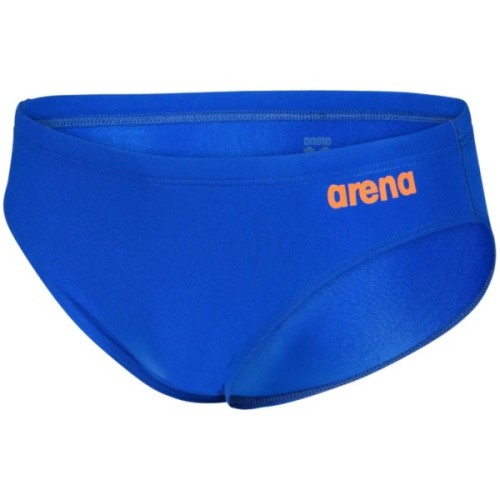 Плавки Arena Team Swim Briefs Solid 004773-803 синій, помаранчевий 95 (3468337731399)