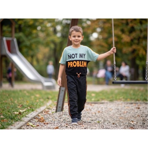 Набір дитячого одягу Smile NOT MY PROBLEM (5067-146G-mint)
