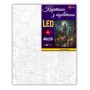 Картина по номерам Santi Старовинне місто 40х50 см LED підскою (956666)
