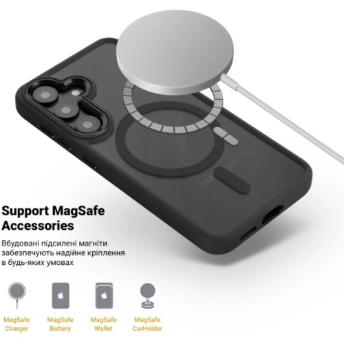 Чохол до мобільного телефона Armorstandart Unit MagCase Samsung S26 Plus 5G Black (ARM89448)
