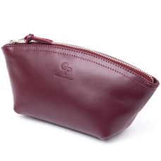 Косметичка Grande Pelle Зі шкіри Сливова (11300)