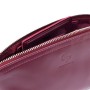 Косметичка Grande Pelle Зі шкіри Сливова (11300)