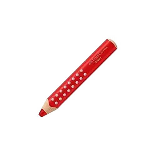 Олівці кольорові Faber-Castell XXL Jumbo Grippy акварельні, потовщені, з м'яким грифелем 16 кольорів+стругачка (110645) (33044)