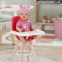 Аксесуар до ляльки Baby Born Стільчик для ляльки Baby Born – Час годування (839744)