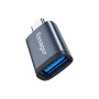 Перехідник OTG USB 3.0 AF to USB-C M gray Essager (EZJAC-SRA0G)