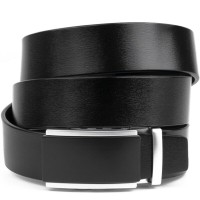 Ремінь Vintage Чоловічий з автоматичною пряжкою Чорний (20294)
