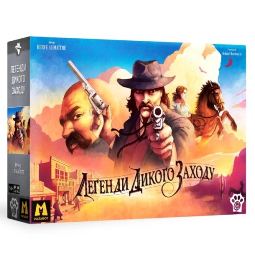 Настільна гра WoodCat Легенди Дикого Заходу (Western Legends) (укр.) (W0016)