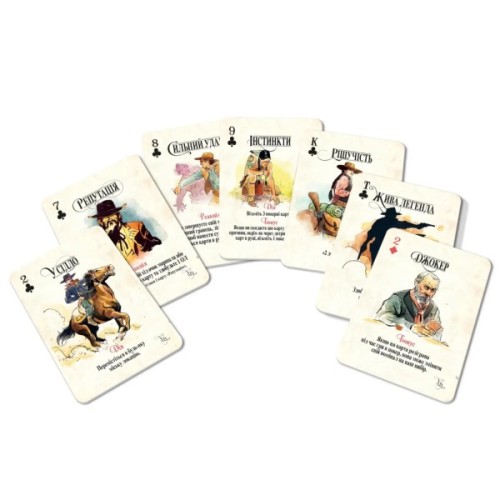 Настільна гра WoodCat Легенди Дикого Заходу (Western Legends) (укр.) (W0016)