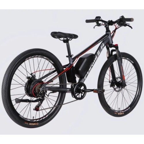 Електровелосипед Formula 26" eMOTION DD FR рама-13" 36B 10А*г 500Вт 2026 сіро-сріблястий (ELB-FR-26-152)