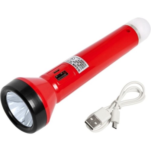 Ліхтар Delux REL-107 USB 2.5W 225lm USB 5V 4LED (90020137)