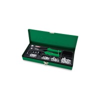 Заклепувальник Toptul пістолет для різьбових заклепок M3,M4,M5,M6 в кейсі 121од. (GAAD0102)